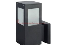 Lampa de gradina Kavak SQ-2, corp aluminiu, de perete, 150x200x90 mm
